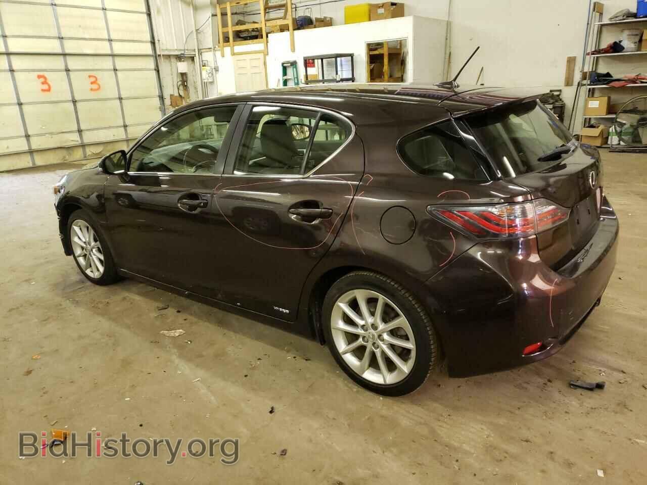 2012 LEXUS CT 200 - VIN: JTHKD5BH5C2062482 - Фото 2