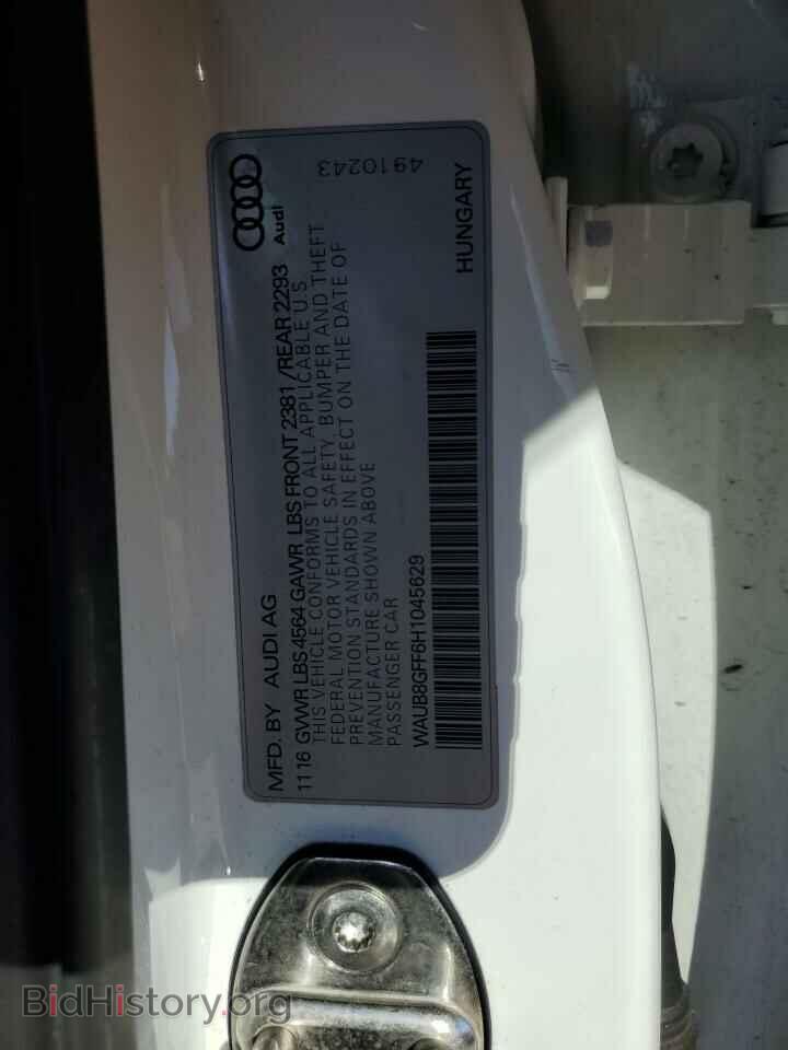 2017 AUDI A3 - VIN: WAUB8GFF6H1045629 - Фото 12
