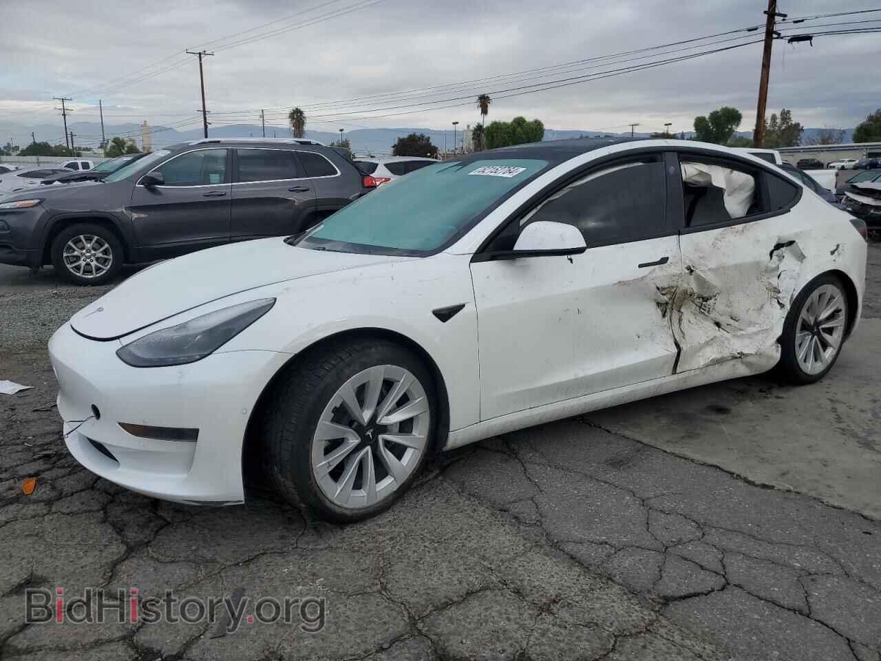 Photo 5YJ3E1EA0MF019158 - TESLA MODEL 3 2021