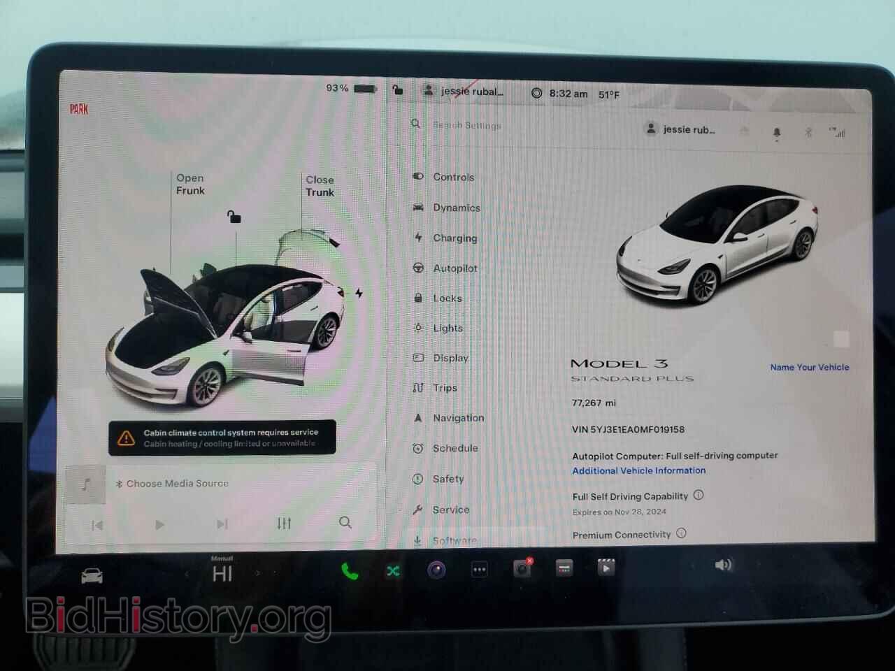 2021 TESLA MODEL 3 - VIN: 5YJ3E1EA0MF019158 - Photo 9