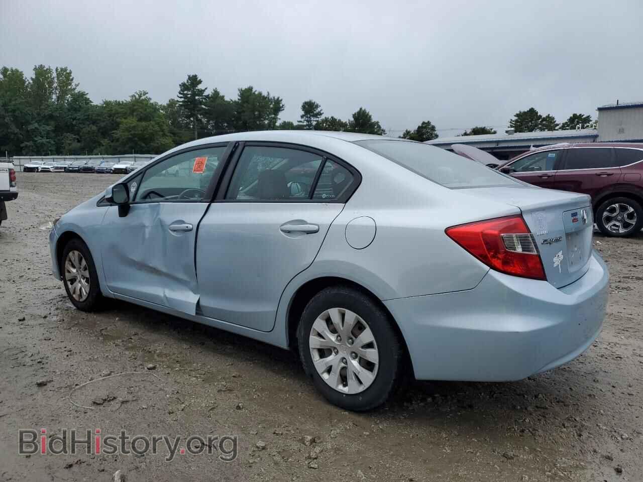 2012 HONDA CIVIC - VIN: 2HGFB2F51CH597874 - Фото 2