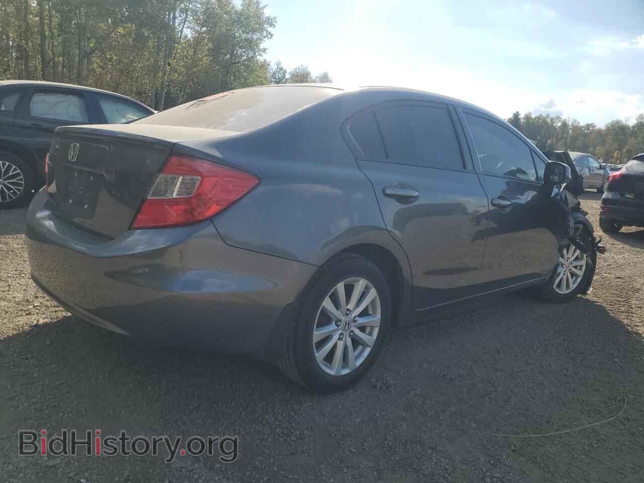 2012 HONDA CIVIC - VIN: 2HGFB2F44CH023812 - Фото 3