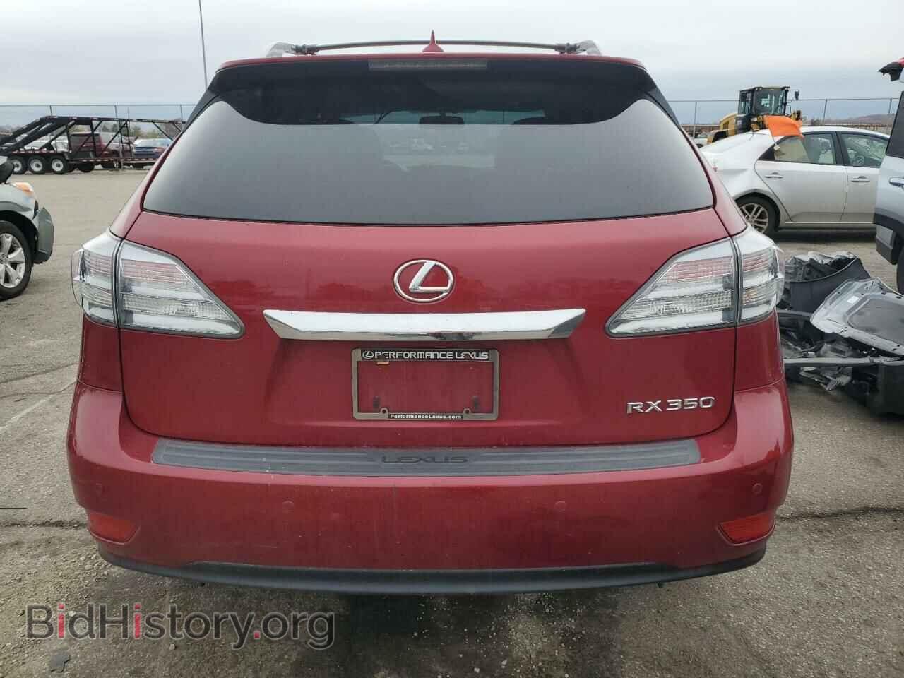 2012 LEXUS RX350 - VIN: 2T2BK1BA1CC146914 - Фото 6