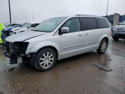 2011 Chrysler MINIVAN Touring L, серебристый — VIN 2A4RR8DG8BR801152, Copart