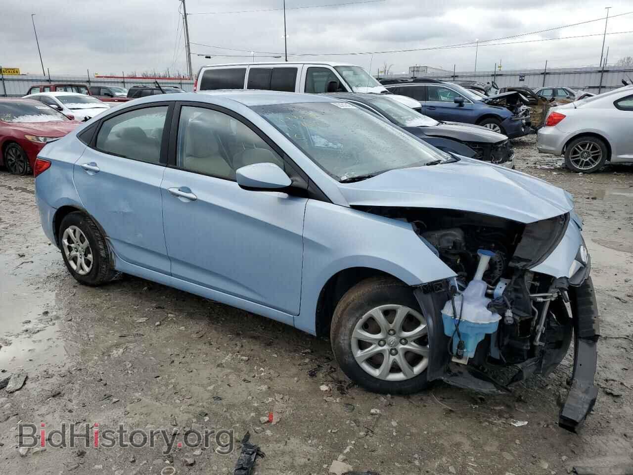 2014 HYUNDAI ACCENT - VIN: KMHCT4AEXEU733772 - Фото 4