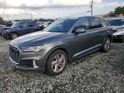 2021 Audi Q7 Prestige, black — VIN WA1VXAF70MD014792, Copart