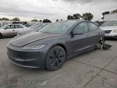2024 Tesla MODEL 3, gray — VIN 5YJ3E1EB9RF728994, Copart