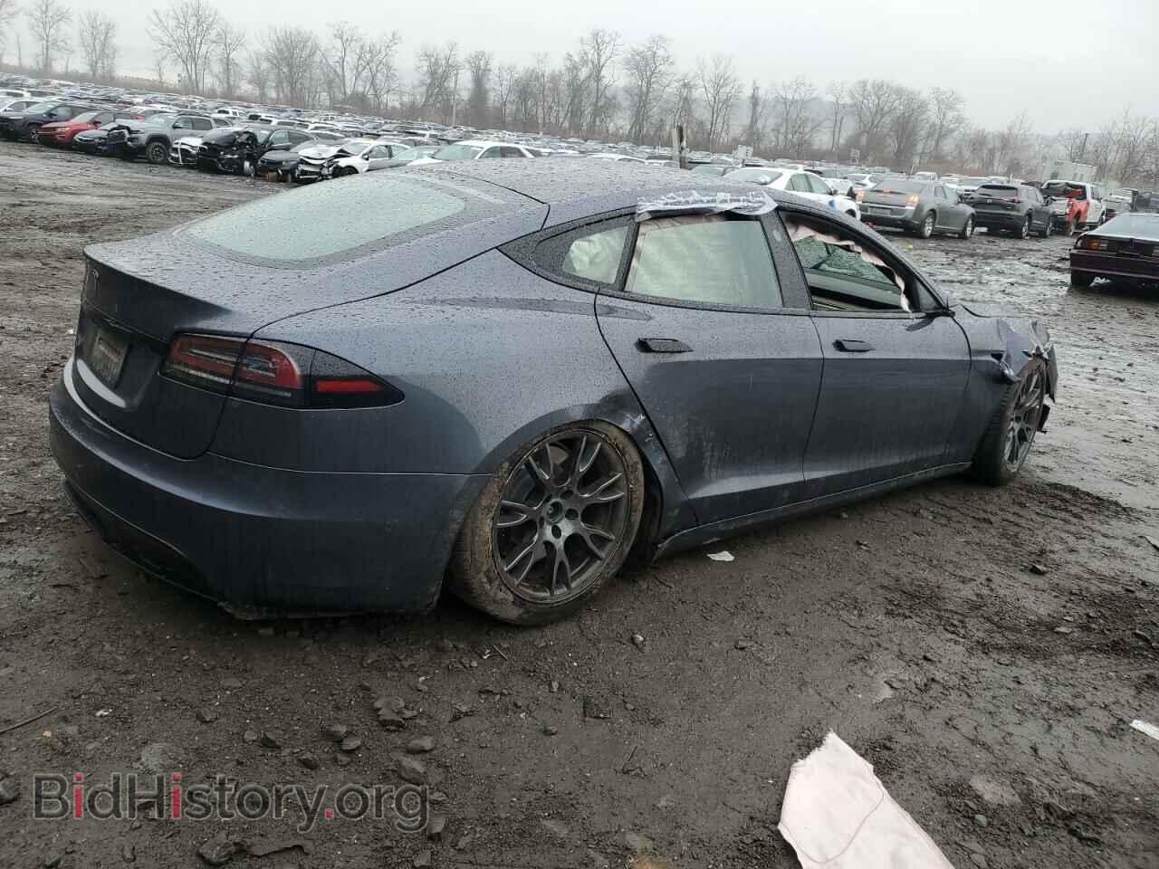 2022 TESLA MODEL S - VIN: 5YJSA1E56NF482949 - Photo 3