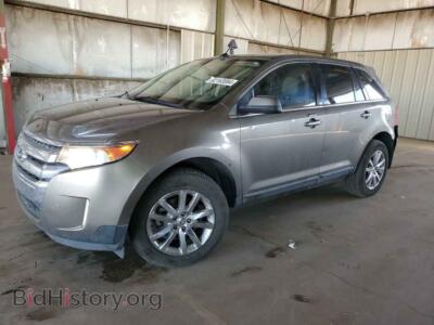 2014 Ford EDGE Limited, коричневый — VIN 2FMDK3KC4EBA53788, Copart