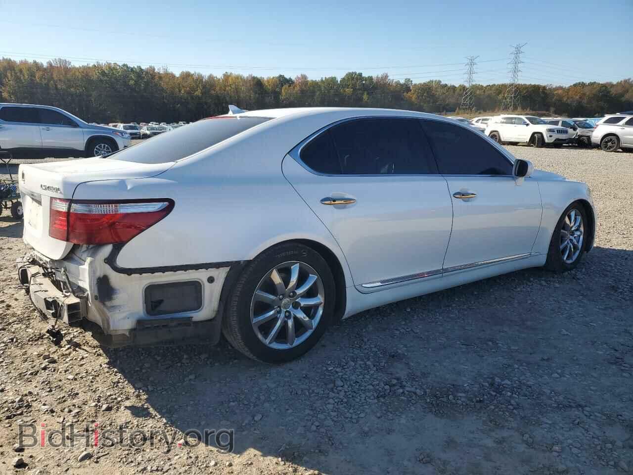 2007 LEXUS LS460 - VIN: JTHGL46F275009447 - Фото 3