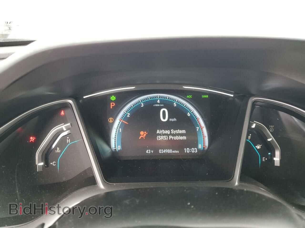 2019 HONDA CIVIC - VIN: 2HGFC1F37KH651344 - Фото 9