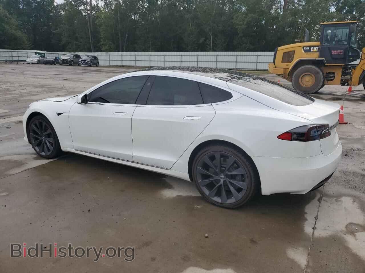 2020 TESLA MODEL S - VIN: 5YJSA1E27LF370826 - Фото 2
