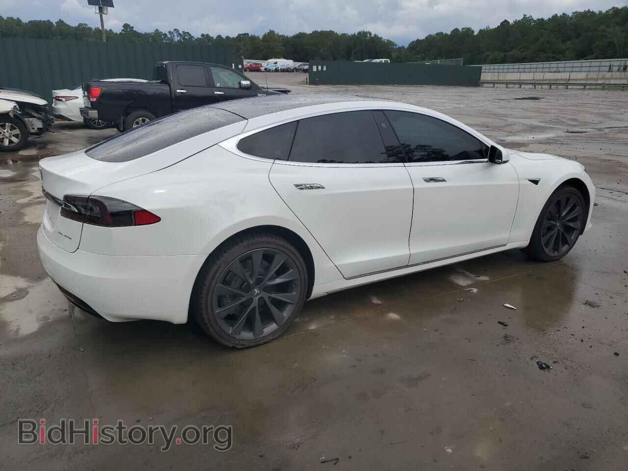 2020 TESLA MODEL S - VIN: 5YJSA1E27LF370826 - Фото 3