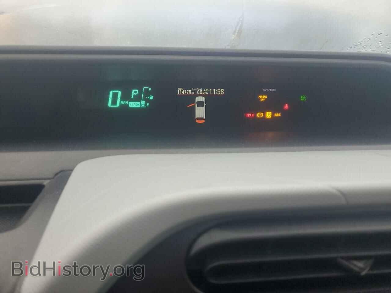 2012 TOYOTA PRIUS - VIN: JTDKDTB3XC1514085 - Фото 9