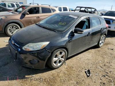 2014 Ford FOCUS SE, черный — VIN 1FADP3K25EL162361, Copart