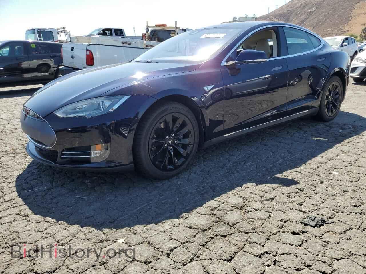 Photo 5YJSA1S10EFP53683 - TESLA MODEL S 2014
