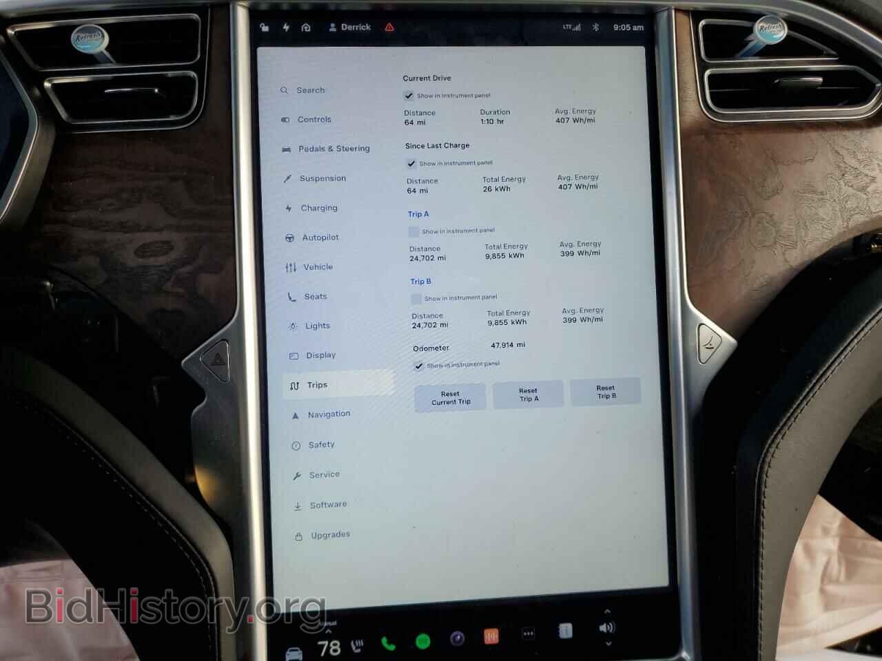 2016 TESLA MODEL X - VIN: 5YJXCBE41GF001165 - Photo 9