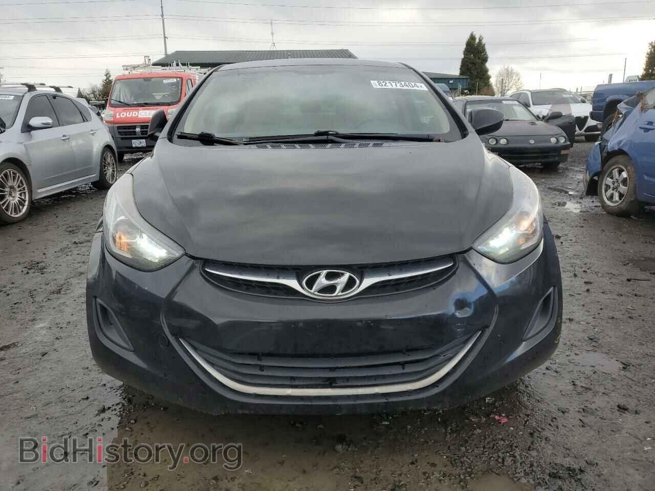 2011 HYUNDAI ELANTRA - VIN: KMHDH4AEXBU106930 - Фото 5