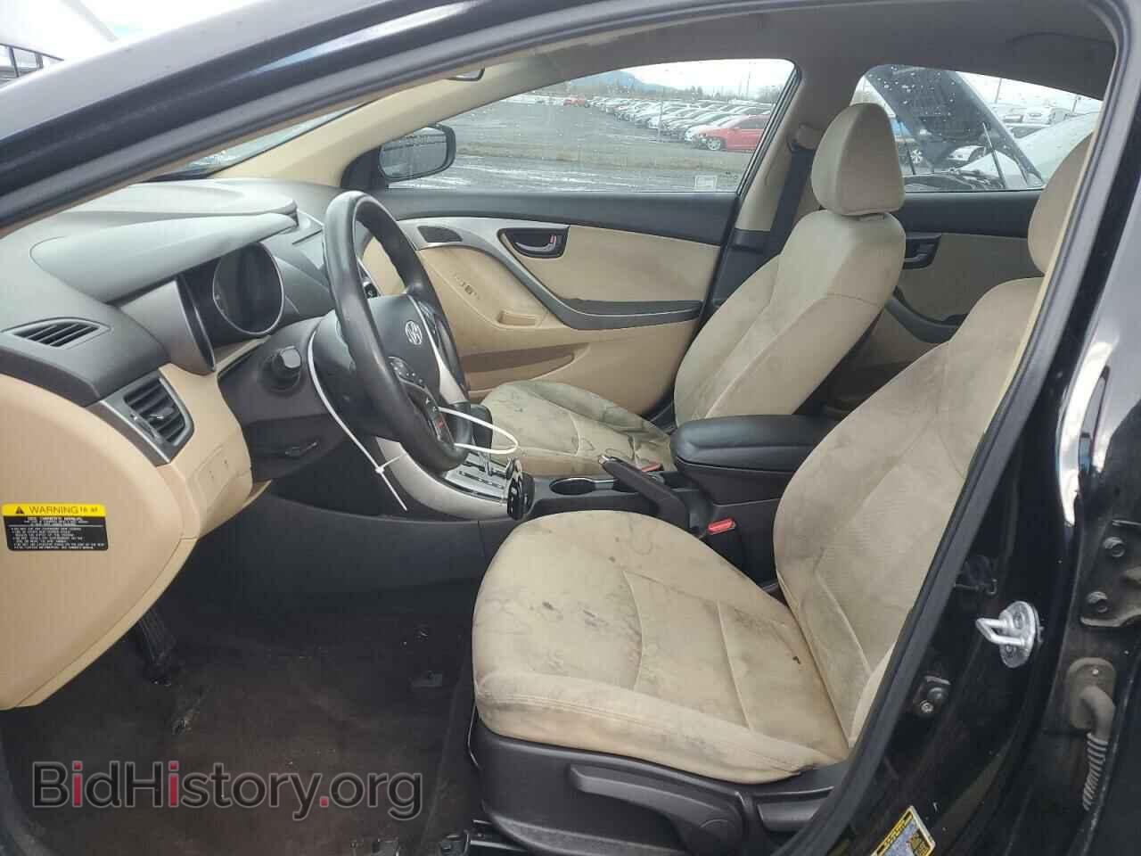 2011 HYUNDAI ELANTRA - VIN: KMHDH4AEXBU106930 - Фото 7