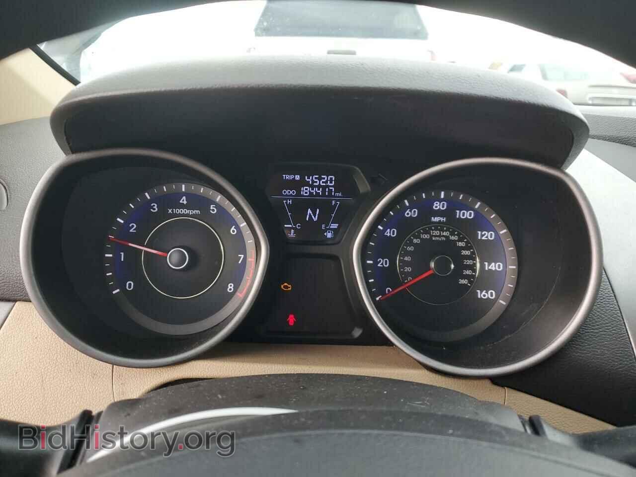 2011 HYUNDAI ELANTRA - VIN: KMHDH4AEXBU106930 - Фото 9