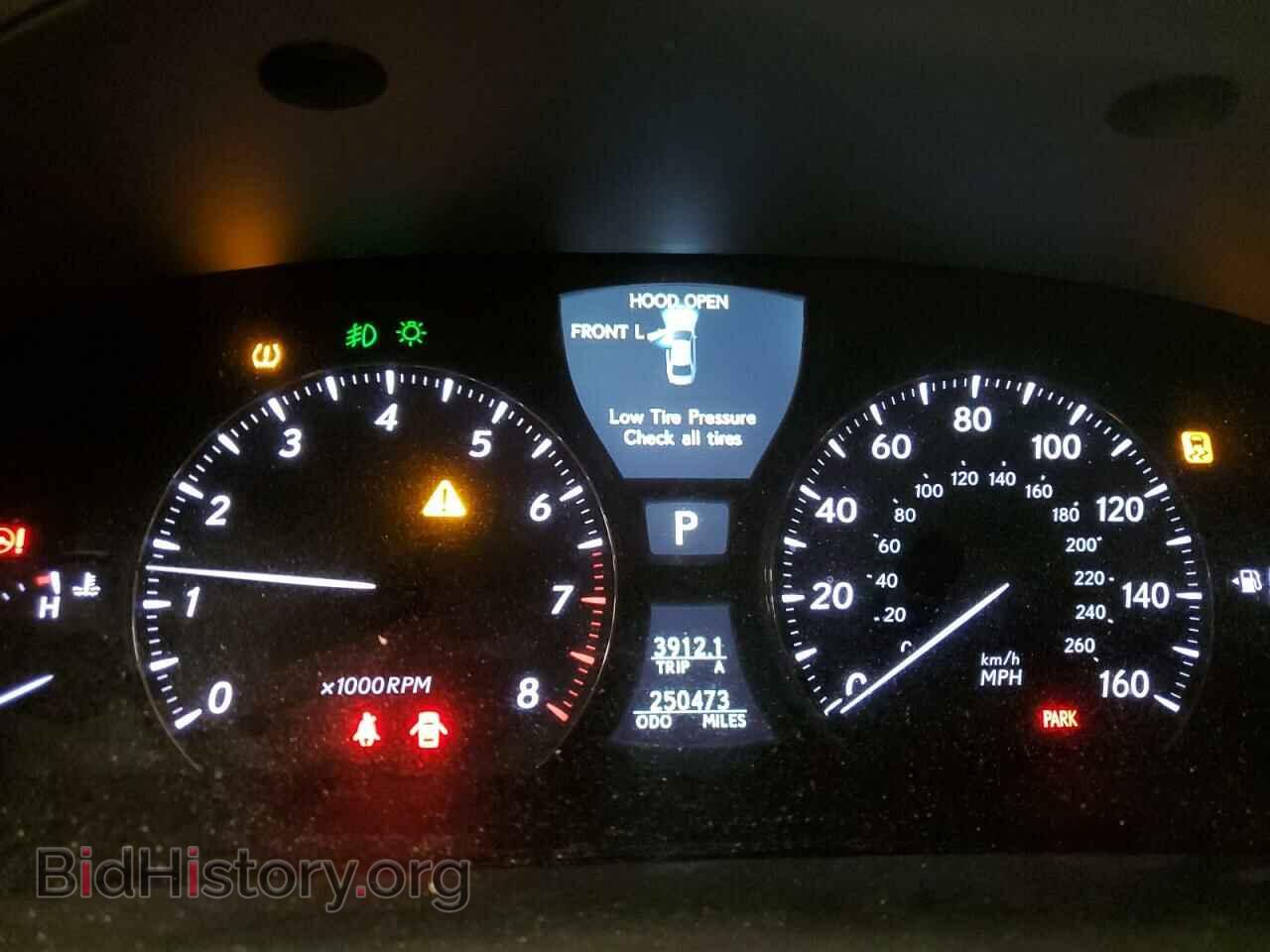 2010 LEXUS LS460 - VIN: JTHCL5EF1A5005533 - Фото 9