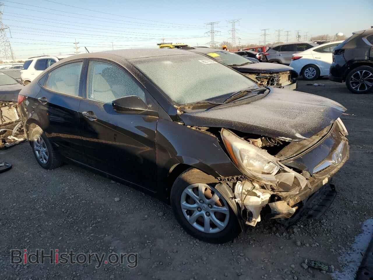 2013 HYUNDAI ACCENT - VIN: KMHCT4AE5DU439002 - Фото 4
