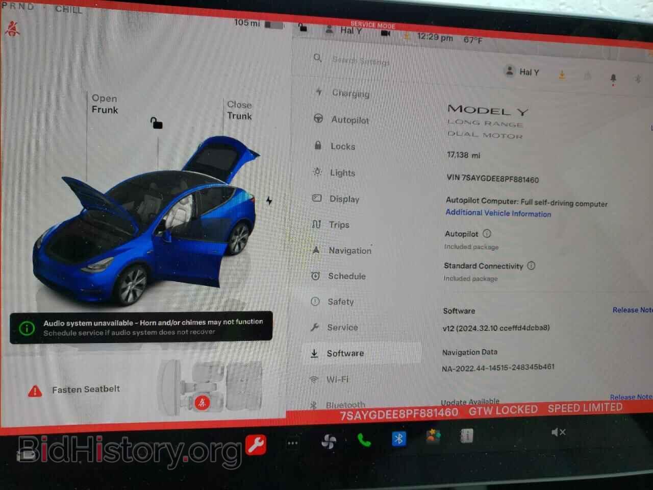 2023 TESLA MODEL Y - VIN: 7SAYGDEE8PF881460 - Фото 9