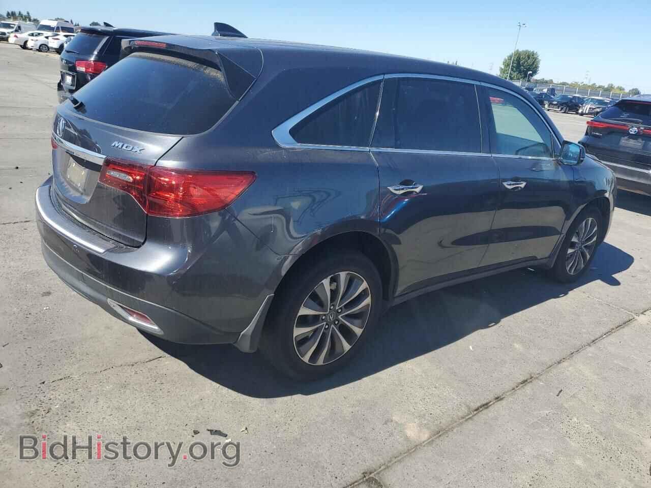 2016 ACURA MDX - VIN: 5FRYD3H47GB016108 - Фото 3