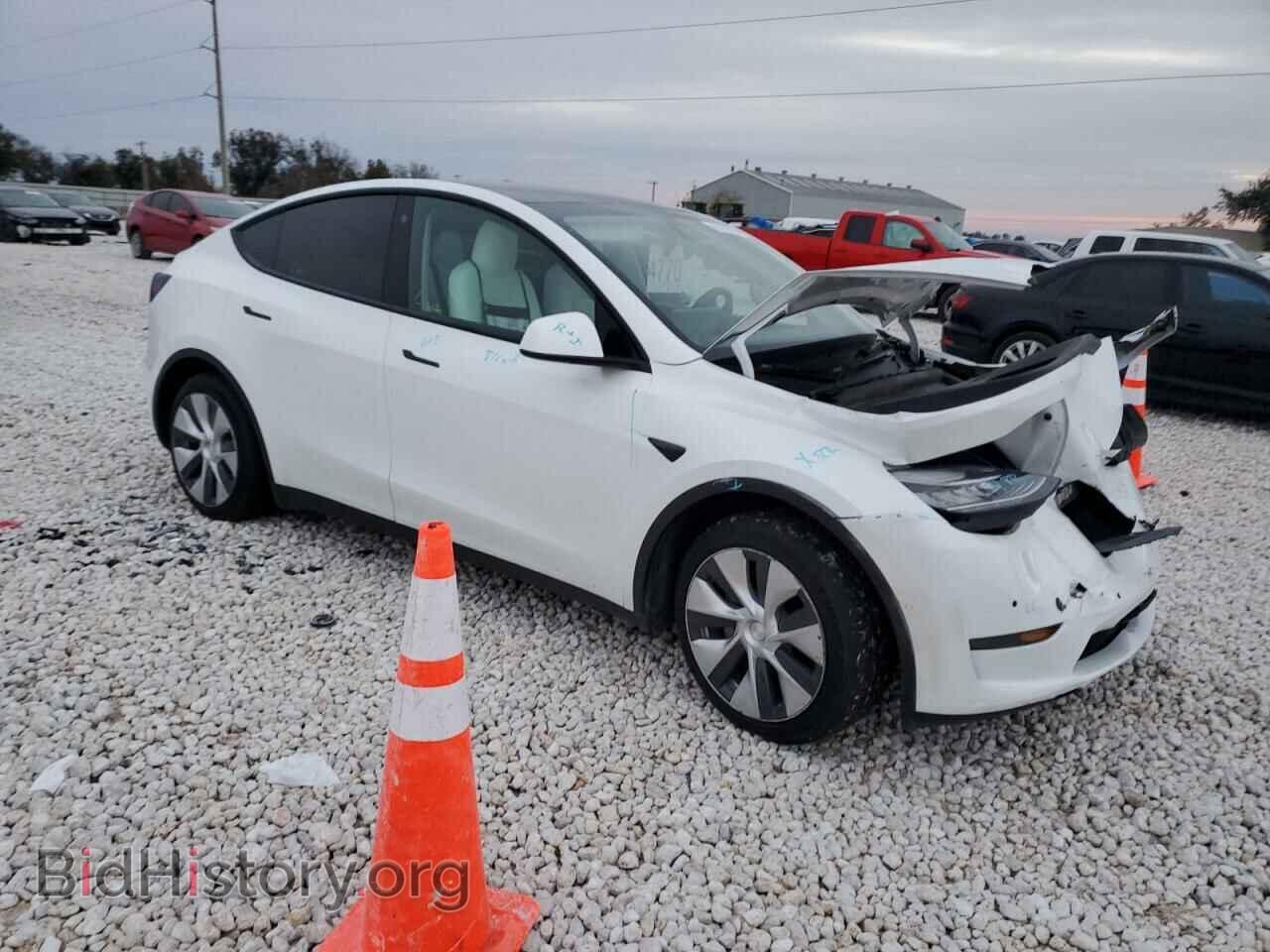 2022 TESLA MODEL Y - VIN: 7SAYGAEE4NF315260 - Фото 4