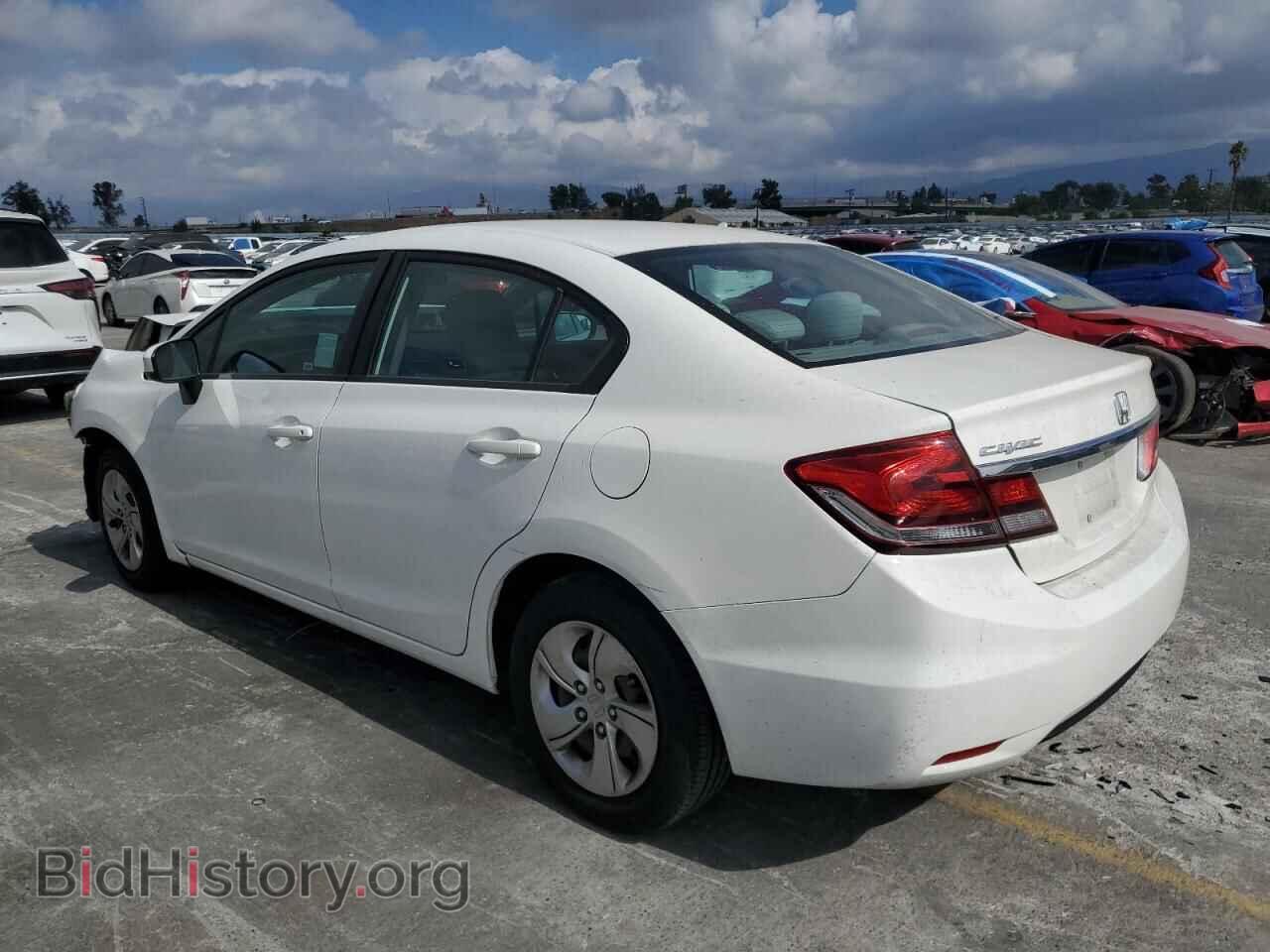 2015 HONDA CIVIC - VIN: 2HGFB2F58FH566903 - Фото 2