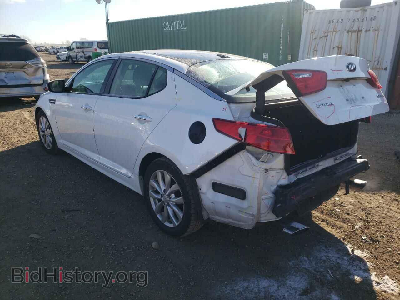 2015 KIA OPTIMA - VIN: 5XXGN4A77FG475039 - Фото 2