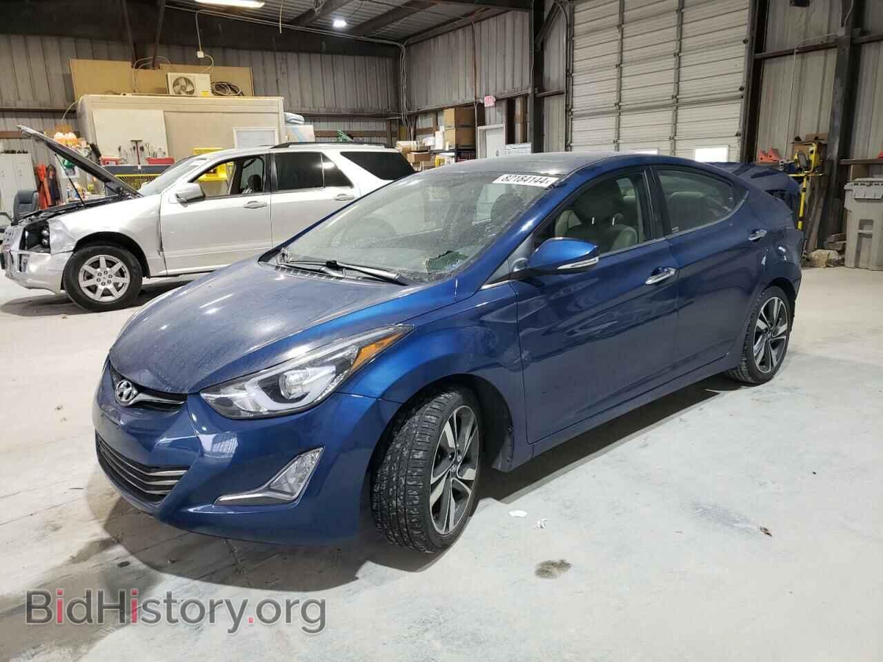 Photo KMHDH4AE3EU160283 - HYUNDAI ELANTRA 2014
