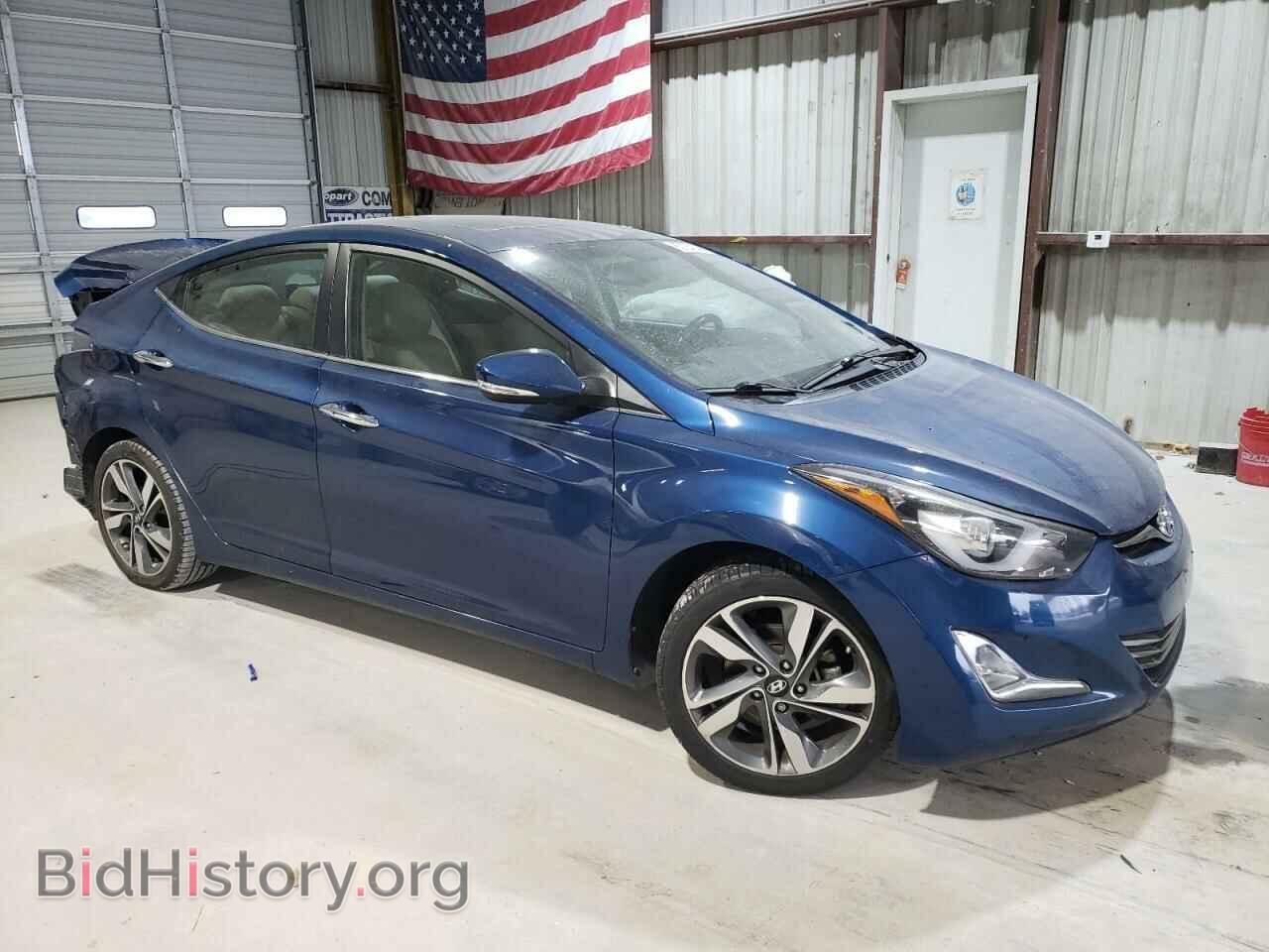 2014 HYUNDAI ELANTRA - VIN: KMHDH4AE3EU160283 - Фото 4