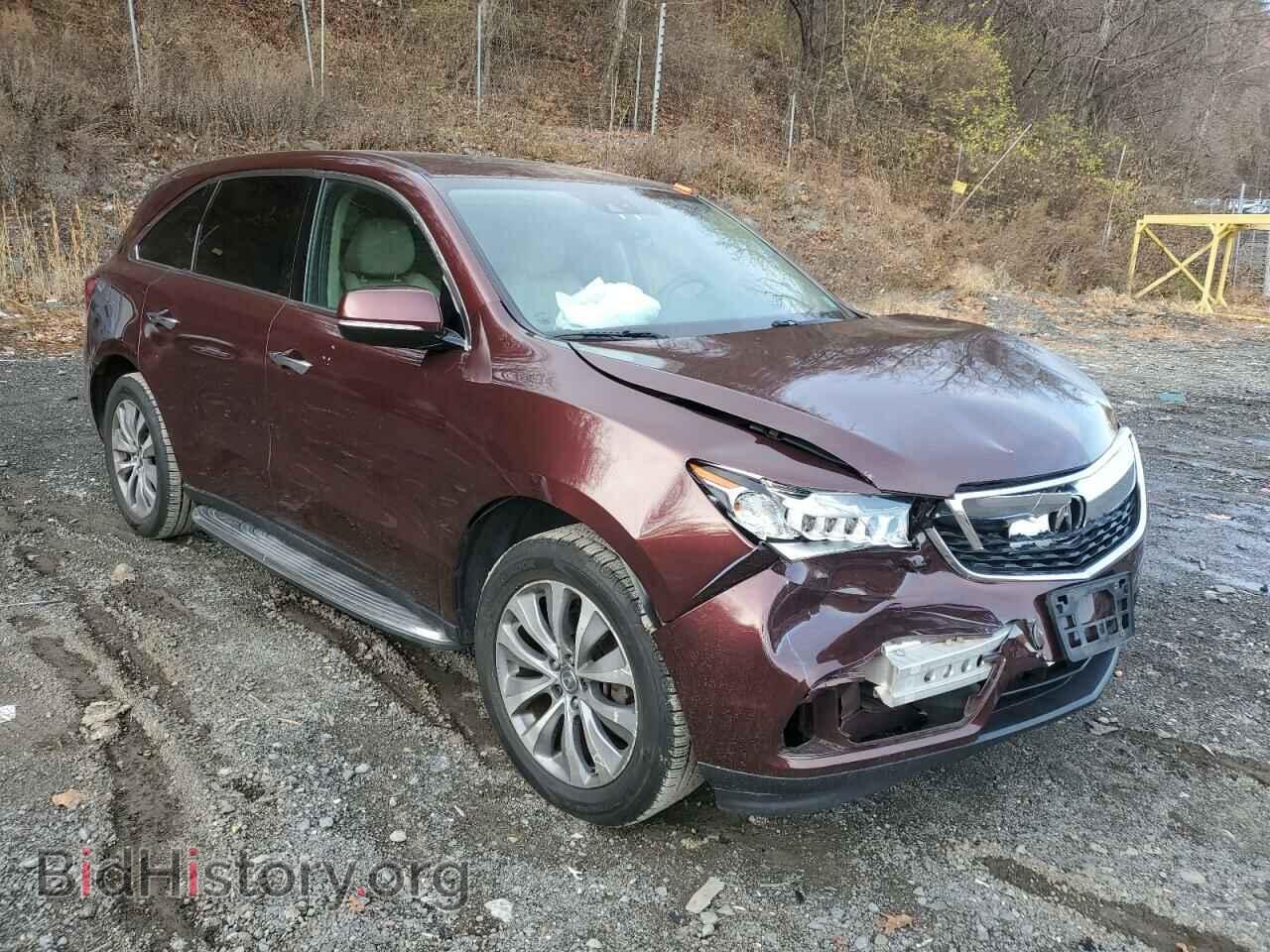 2014 ACURA MDX - VIN: 5FRYD4H49EB040672 - Фото 4