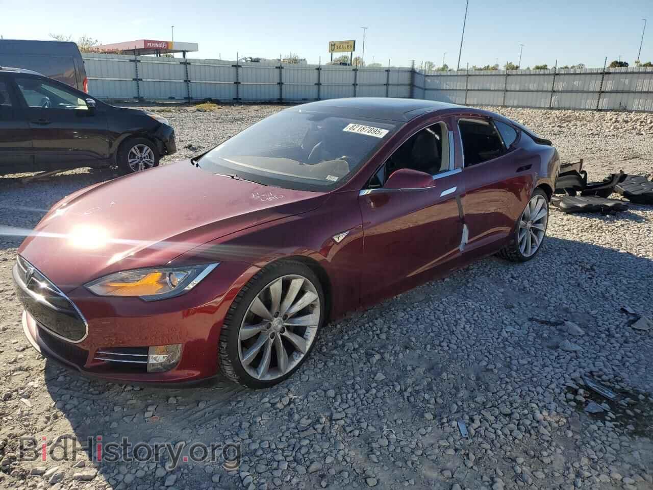 Photo 5YJSA1DP3CFS00704 - TESLA MODEL S 2012