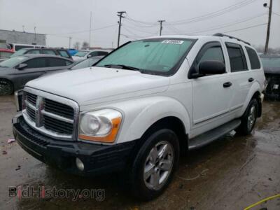 2006 Dodge DURANGO Limited, white — VIN 1D8HB58296F169294, Copart