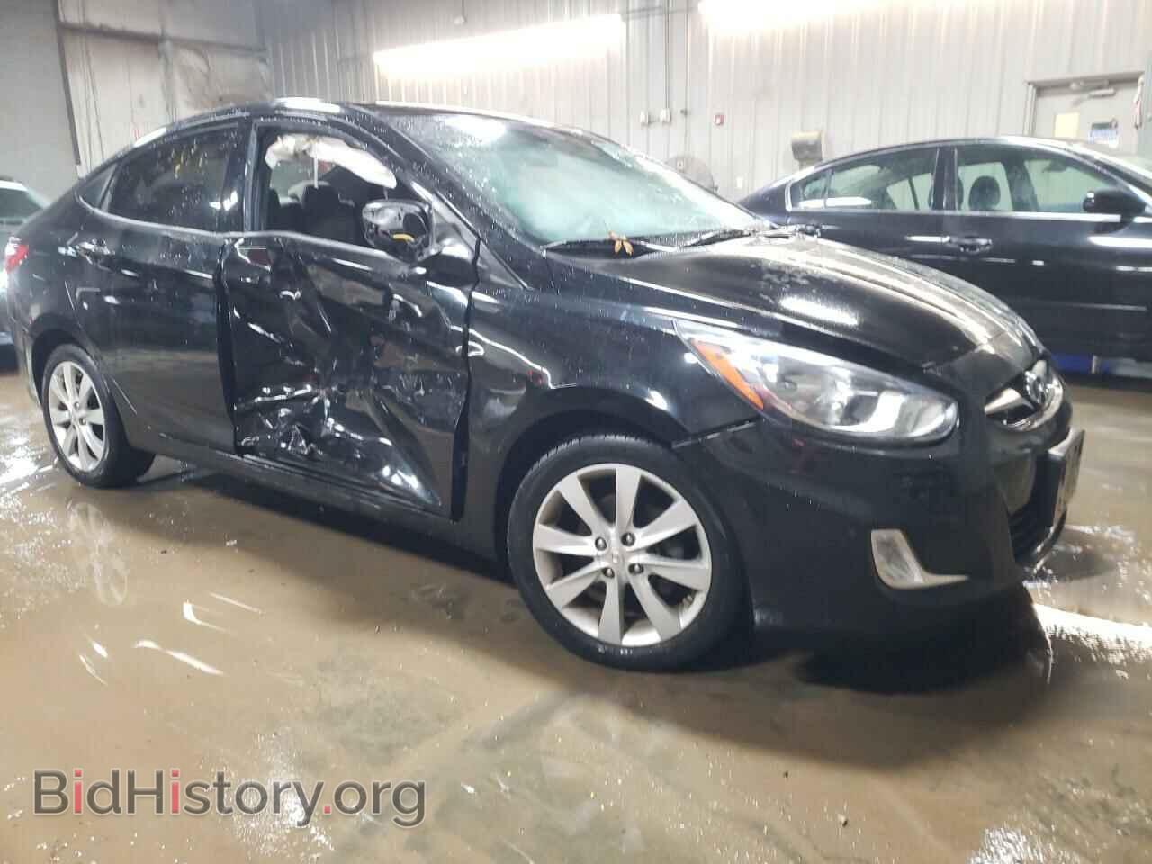 2012 HYUNDAI ACCENT - VIN: KMHCU4AE6CU078505 - Фото 4