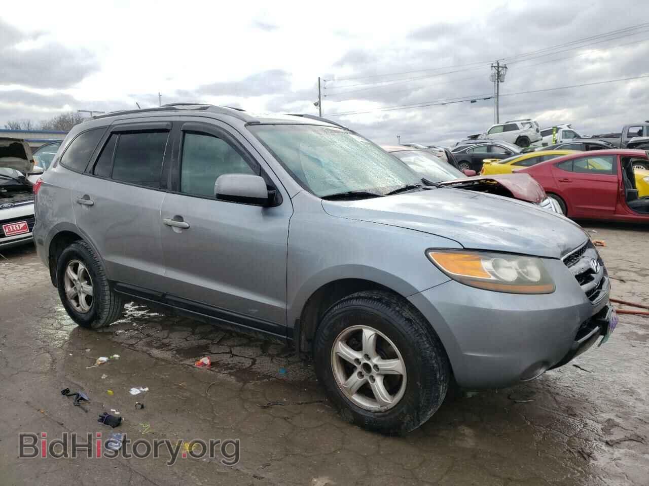 2007 HYUNDAI SANTA FE - VIN: 5NMSG13D47H111282 - Фото 4