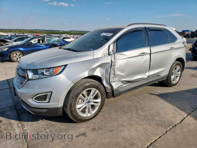 2018 Ford EDGE SEL (VIN 2FMPK3J8XJBB25131) — photo 1 of 15, Copart, damage: side