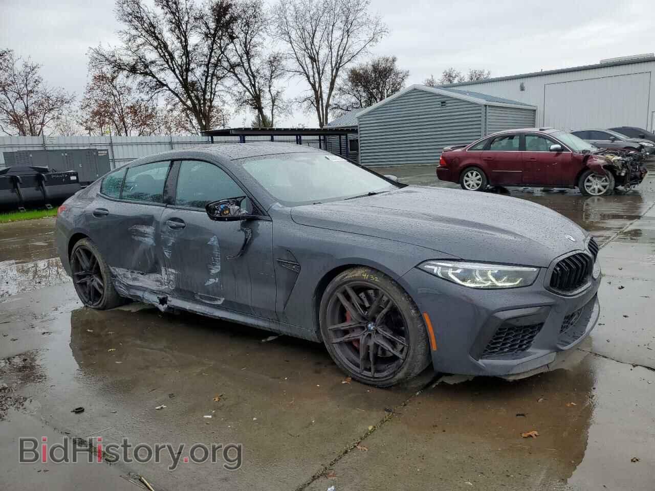 2022 BMW M8 - VIN: WBSGV0C07NCH63243 - Фото 4