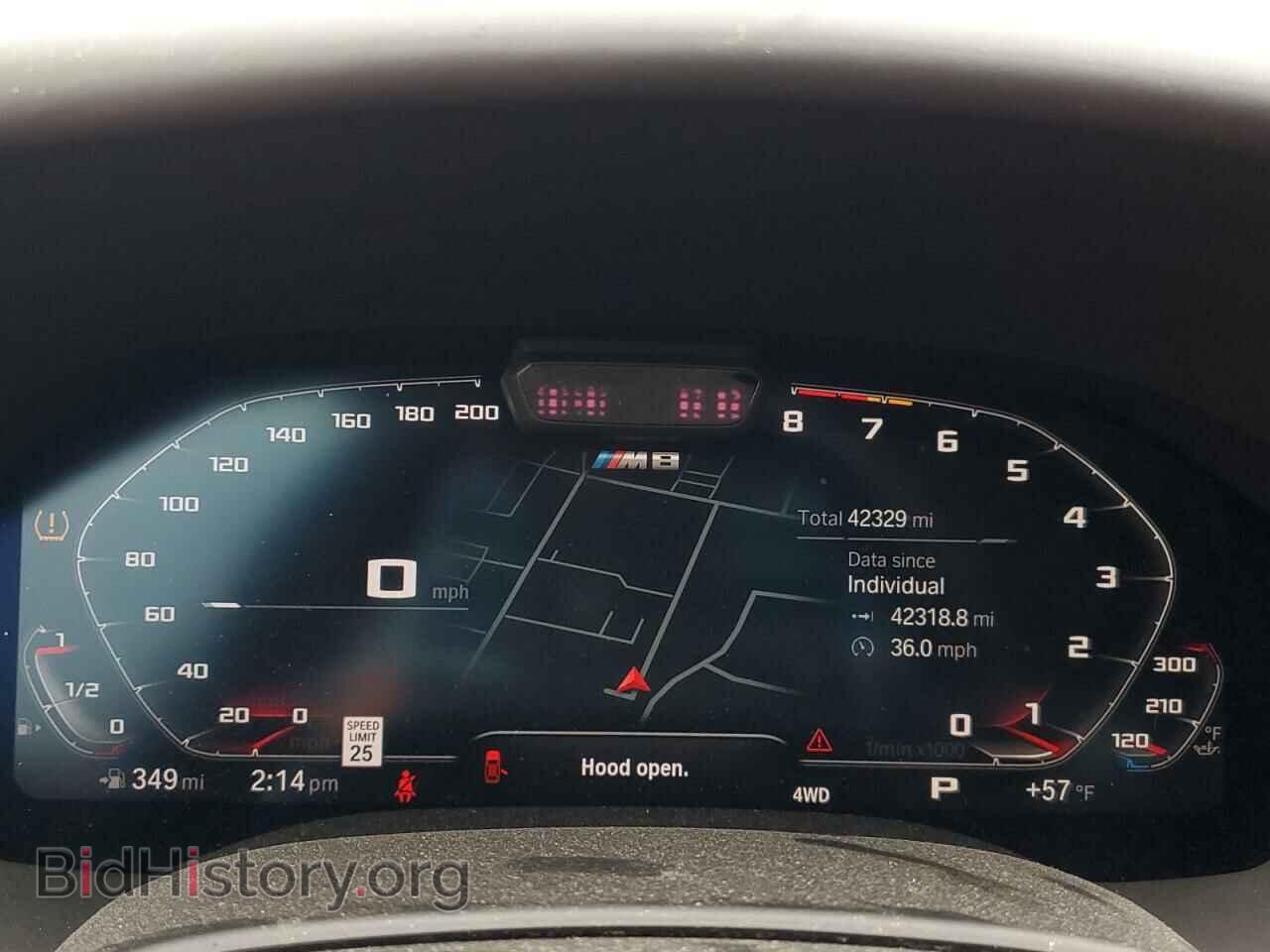 2022 BMW M8 - VIN: WBSGV0C07NCH63243 - Фото 9