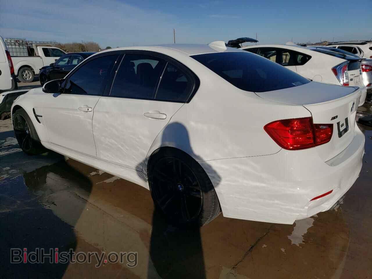 2015 BMW M3 - VIN: WBS3C9C54FP806190 - Фото 2