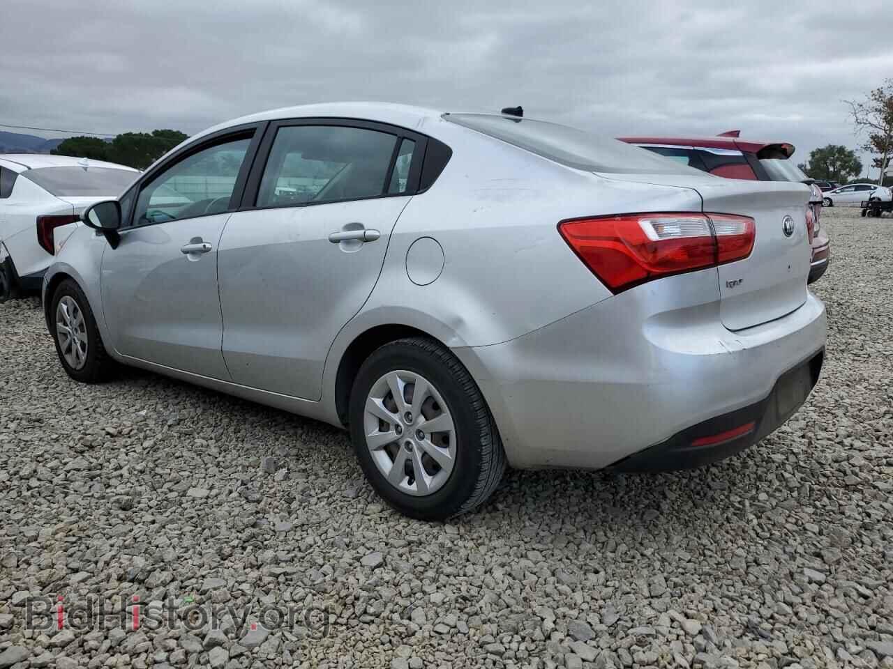 2014 KIA RIO - VIN: KNADM4A37E6354587 - Фото 2