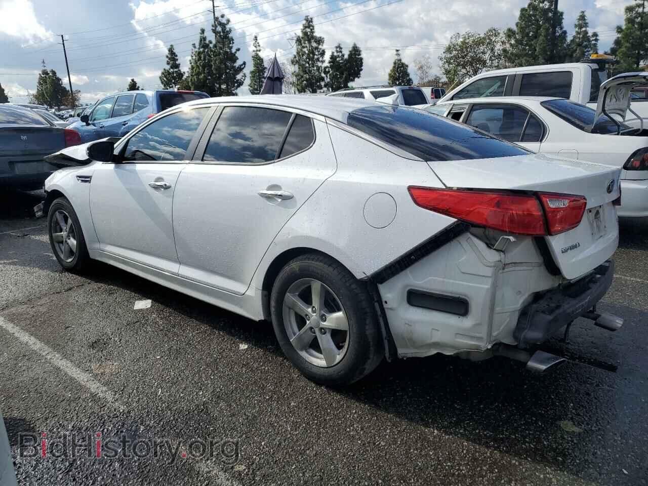 2015 KIA OPTIMA - VIN: KNAGM4A7XF5663980 - Фото 2