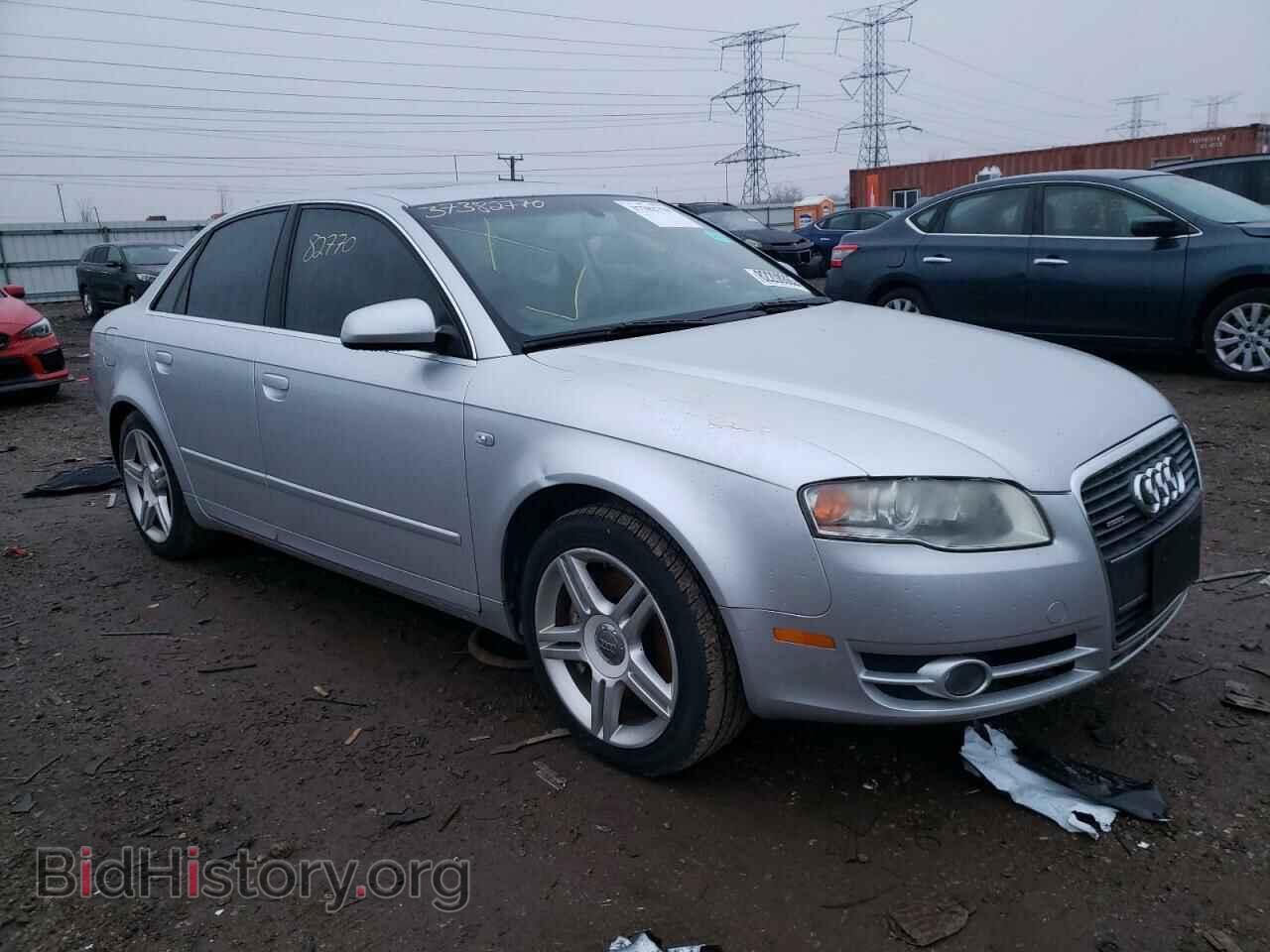 2007 AUDI A4 - VIN: WAUDF78E27A154395 - Фото 4