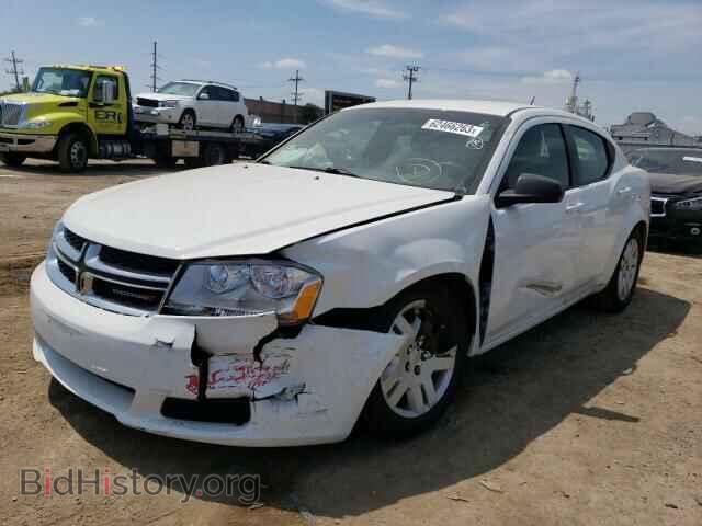 Фотография 1C3CDZAB9EN224369 - DODGE AVENGER 2014