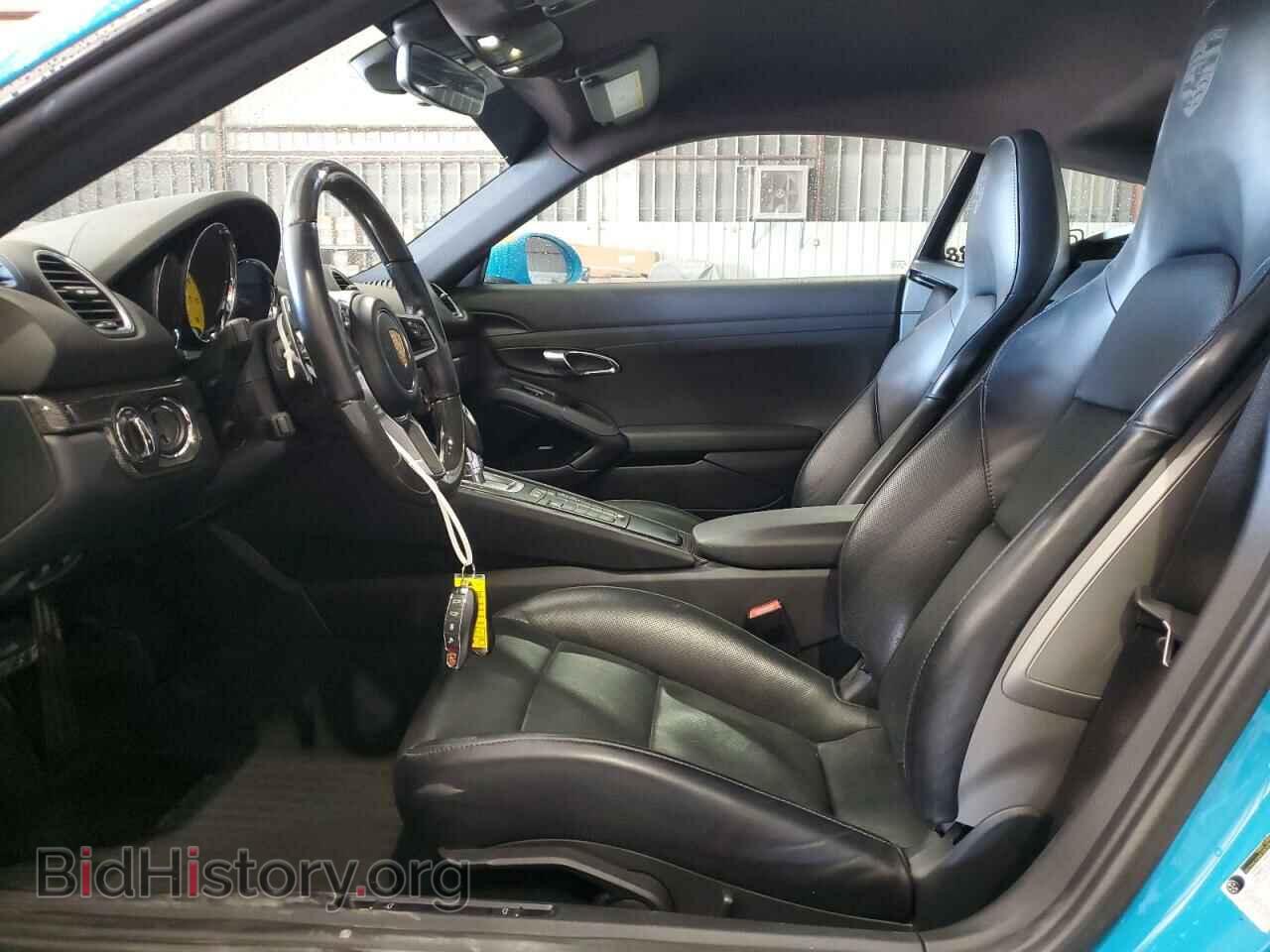 2017 PORSCHE CAYMAN - VIN: WP0AA2A89HS270670 - Фото 7