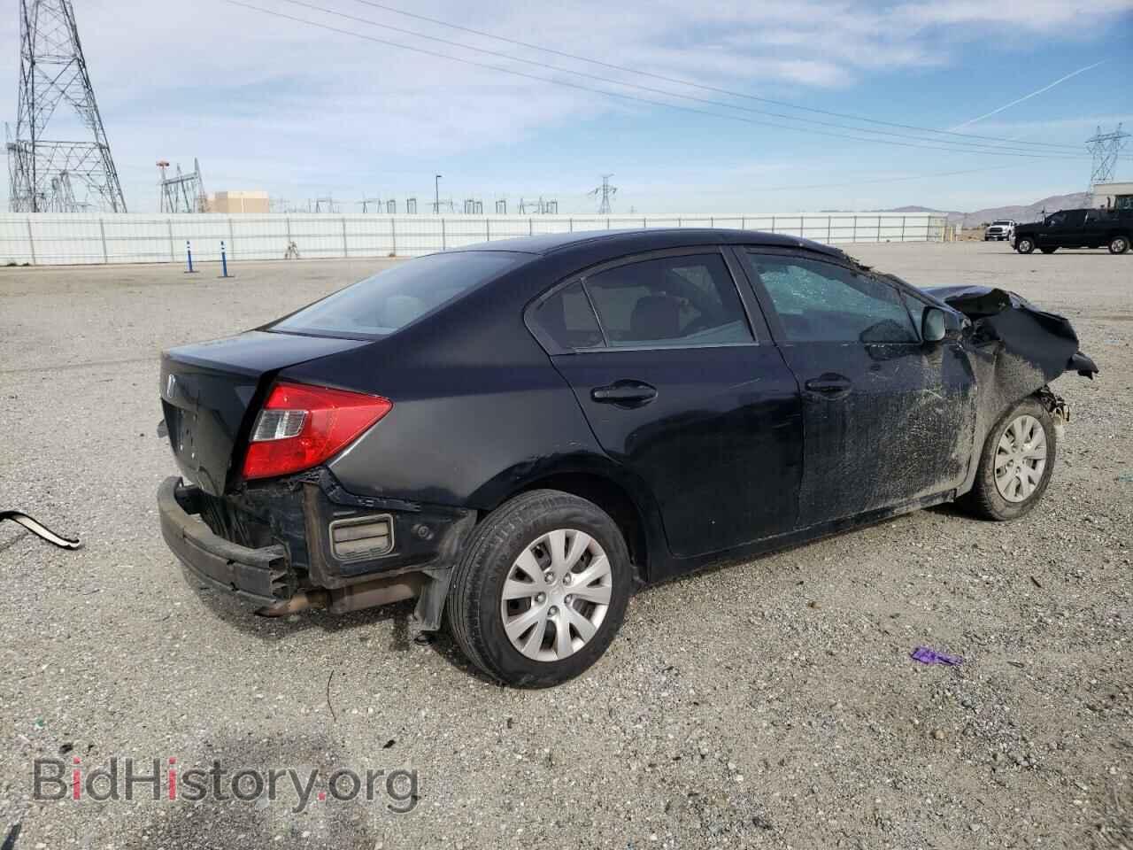 2012 HONDA CIVIC - VIN: 2HGFB2F50CH305566 - Фото 3
