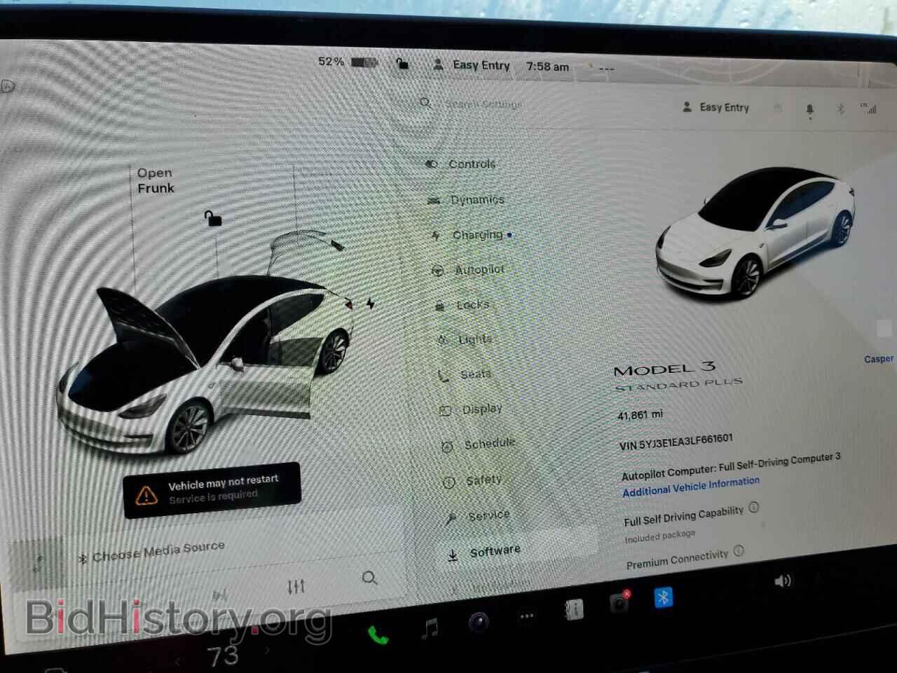 2020 TESLA MODEL 3 - VIN: 5YJ3E1EA3LF661601 - Photo 9