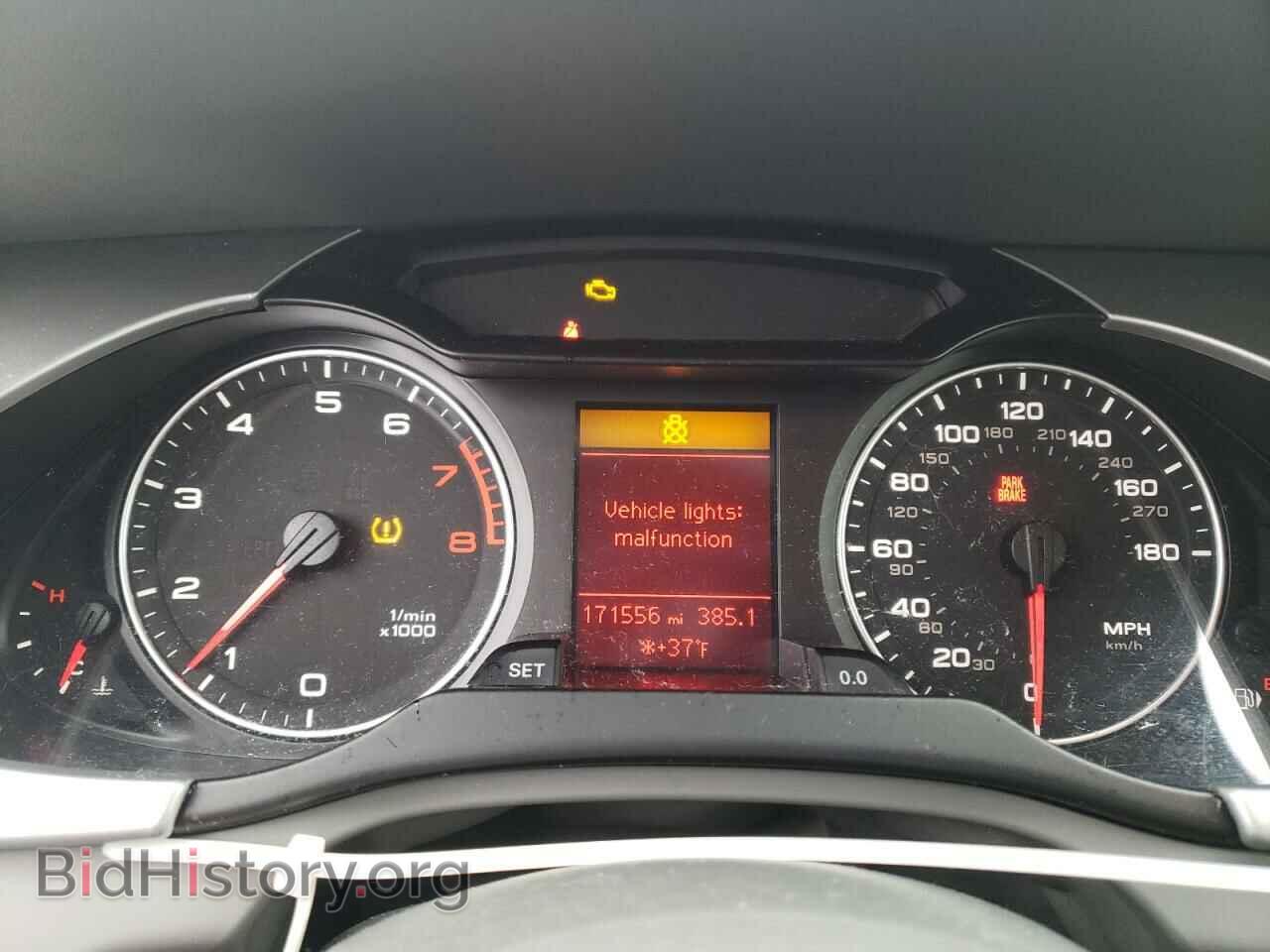 2012 AUDI A4 - VIN: WAUDFAFL1CN009642 - Фото 9